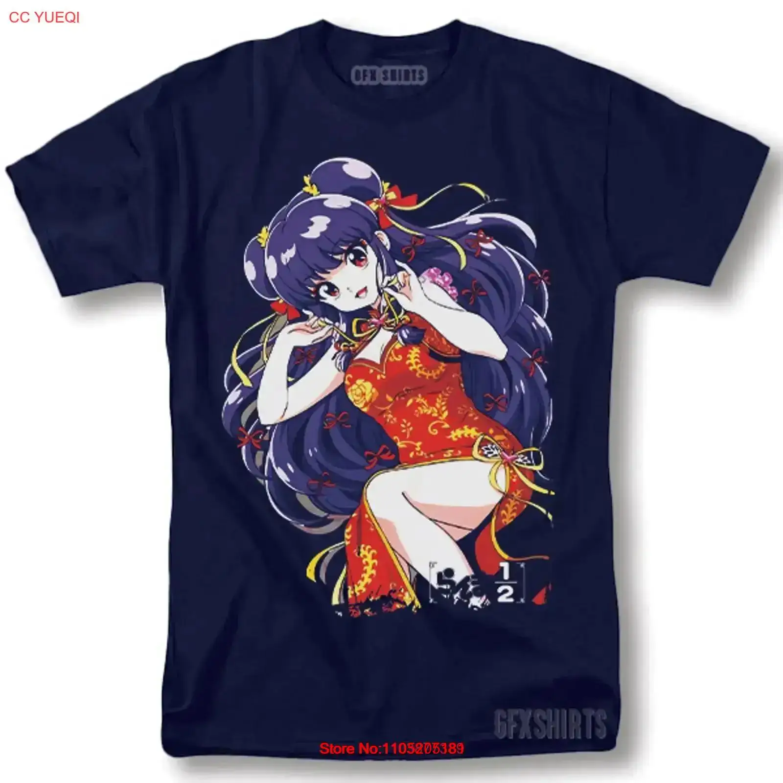 Ranma 1 2 T Shirt Anime Manga  - Anime Merchandise Clothes reseña y precio