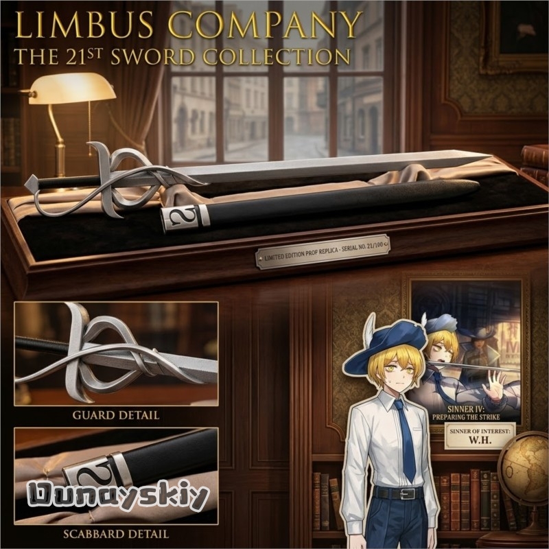 Hemera/Sinclair Sword Limbus C - Cosplay Prop Sword reseña y precio