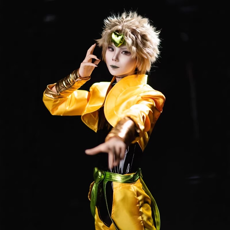Dio Brando Cosplay Costume JoJ - Cosplay Wig Colored reseña y precio
