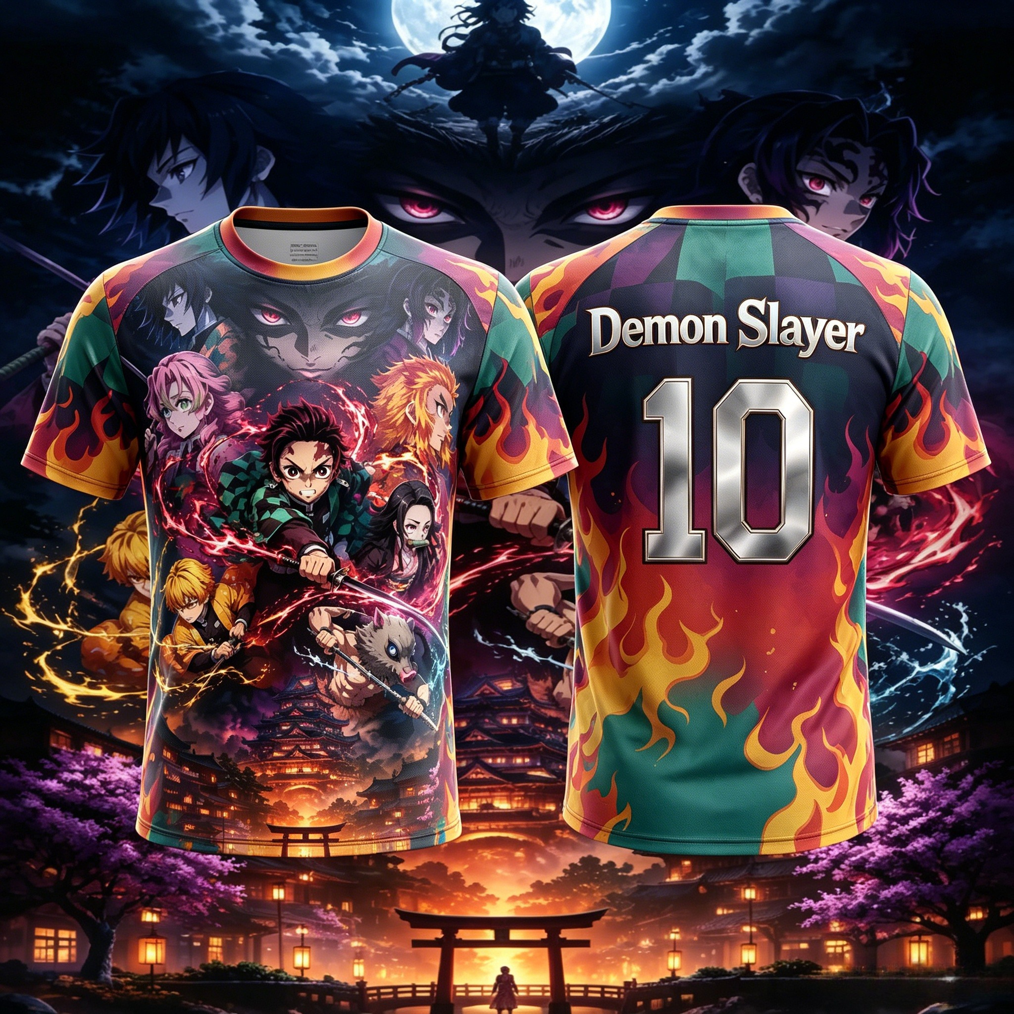 2026 Summer New Adult Men's De - Anime Merchandise Demon Slayer reseña y precio