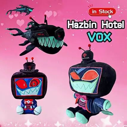 *2026 Hazbin Hotel Plush Toys  - Anime Related Merchandise reseña y precio