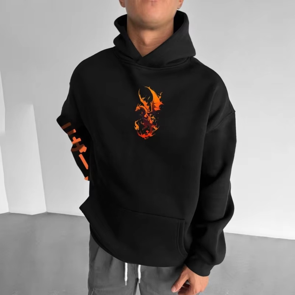 Pokemon Hoodie Charizard Print - Anime Merchandise Store Japan reseña y precio