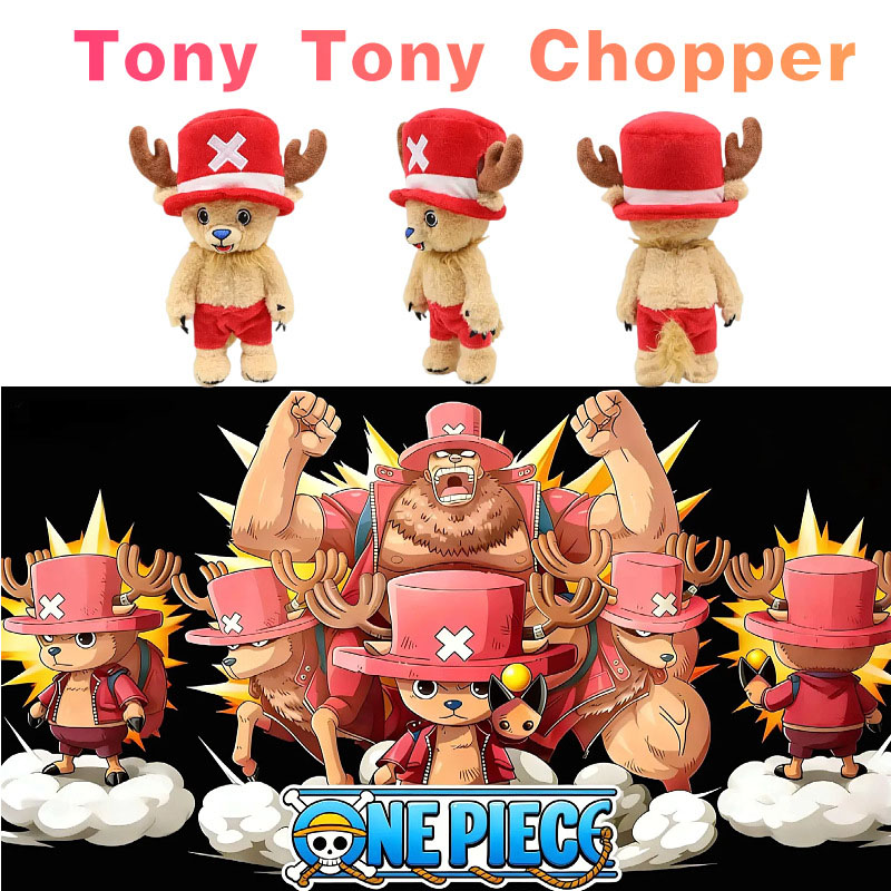 26cm One Piece Tony Tony Chopp - Anime Merchandise Plush Toys reseña y precio