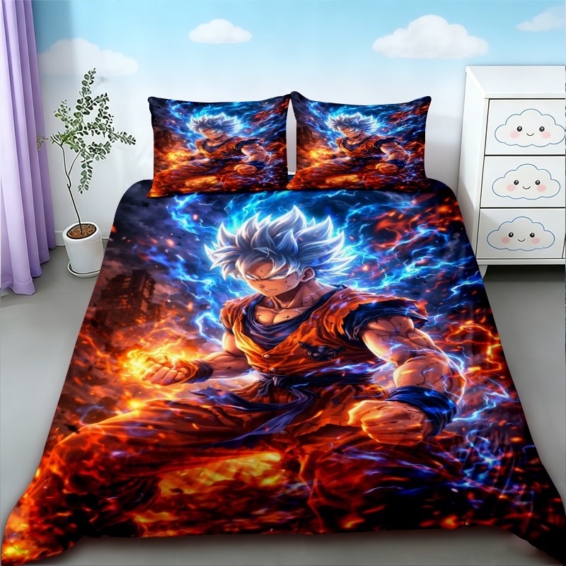 Duvet Cover Dragon Ball Beddin - Anime Merchandise Demon Slayer reseña y precio