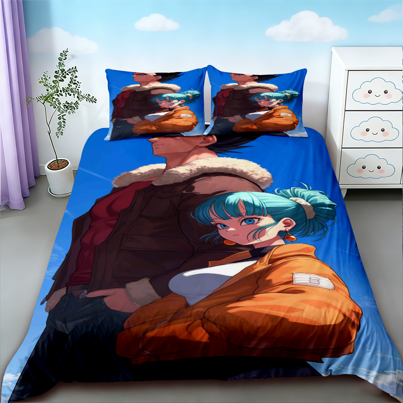 Duvet Cover Dragon Ball Beddin - Anime Merchandise Demon Slayer reseña y precio